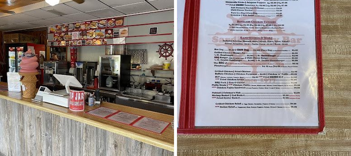 Sardis Dairy Bar Menu